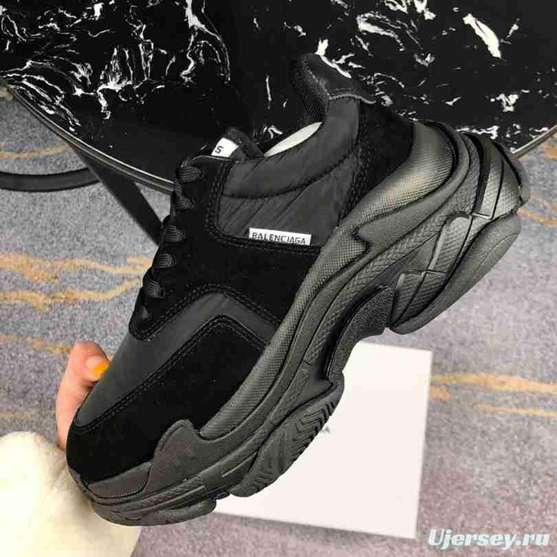 Men Balenciaga Triple-S 2 Sneaker Black