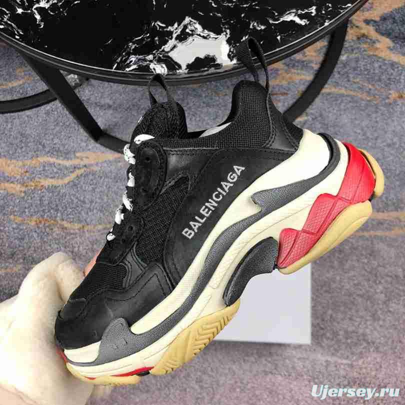 Men Balenciaga Triple-S Sneaker Red/Black