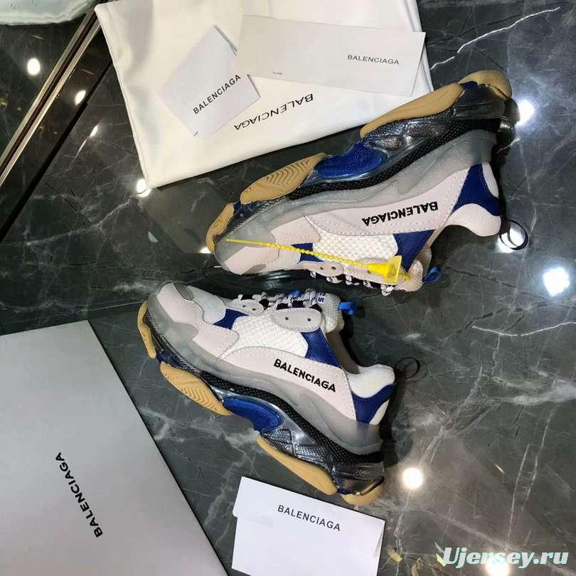 Men/Women Balenciaga Triple S  Sneaker Khaki