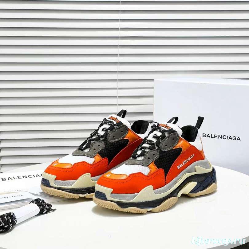 Men/Women Balenciaga Triple S Sneaker Red/White