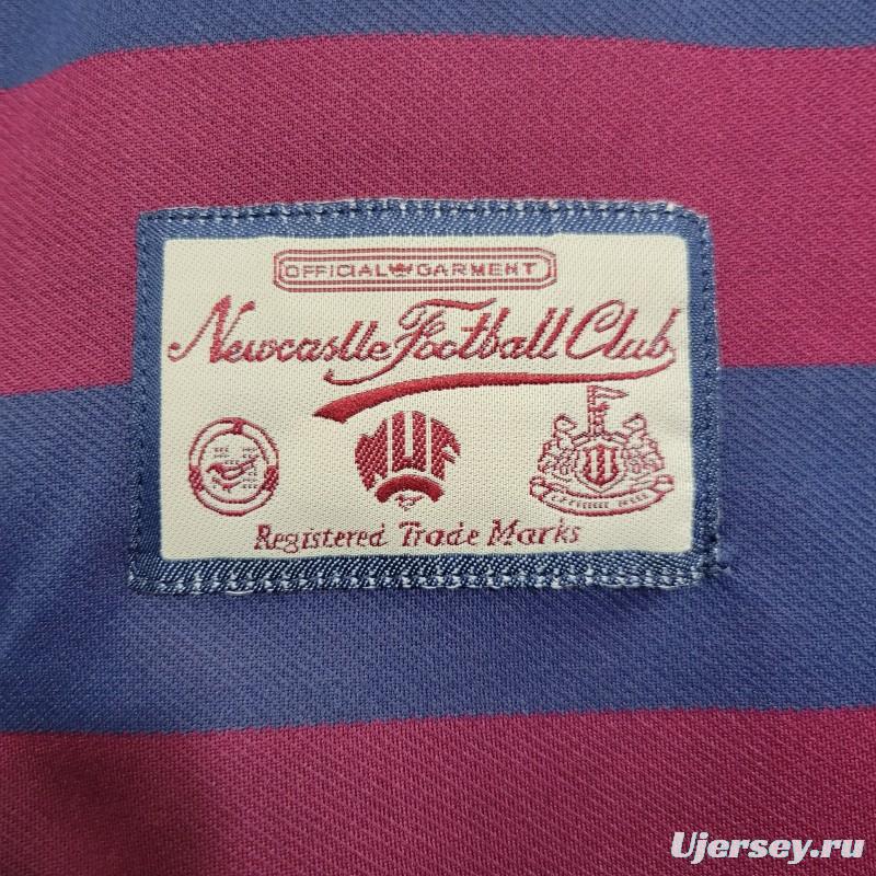 Retro1995-96 Long Sleeve Newcastle Away Soccer Jersey