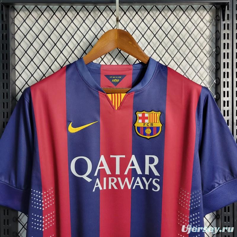 Retro 2014/15 Barcelona Home Jersey