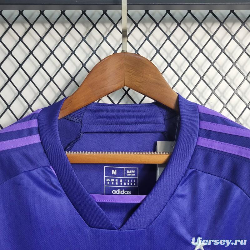 3-Stars Women 2023 Argentina Away Purple Jersey