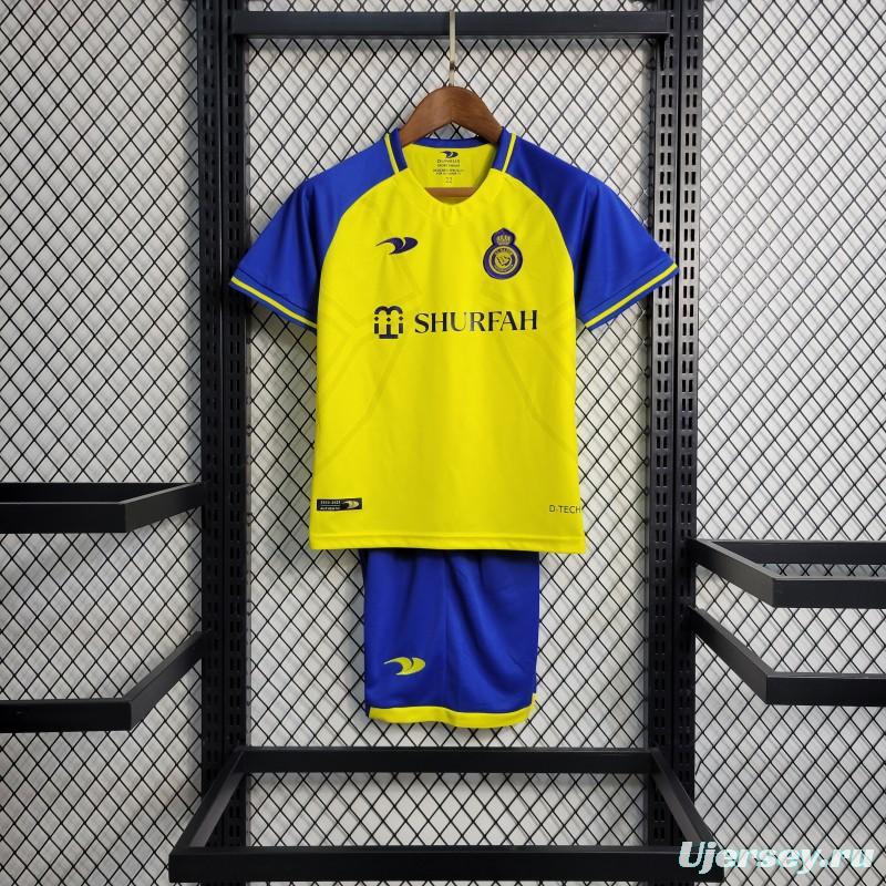 22/23 Al-Nassr FC Home Kids Jersey  Size 16-28