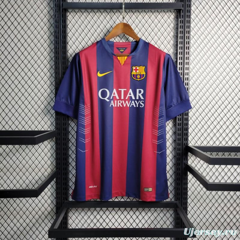 Retro 2014/15 Barcelona Home Jersey