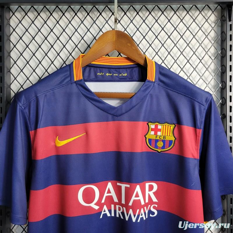 Retro 15/16 Barcelona Home Jersey