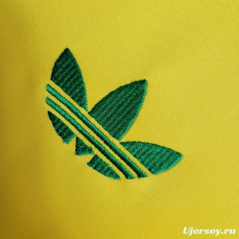 Retro 1997 Brazil Home Jersey