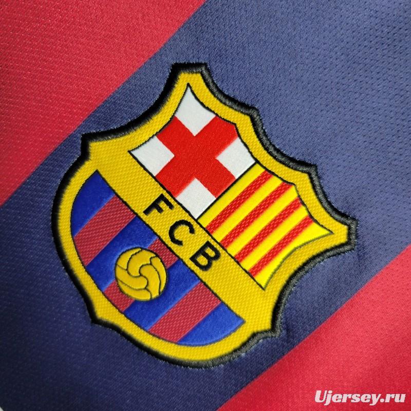 Retro 2014/15 Barcelona Home Jersey