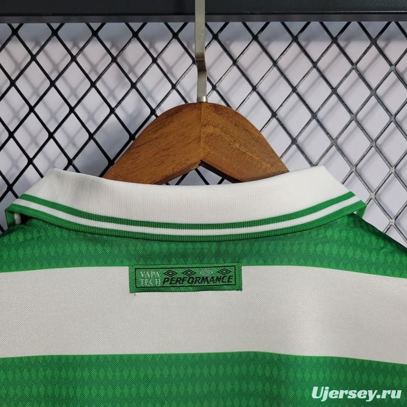 Retro 98/99 Celtic Home Champion Jersey