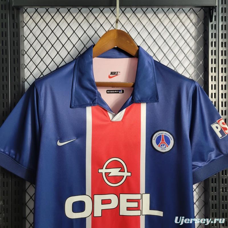 Retro 98/99 PSG Paris Home Jersey