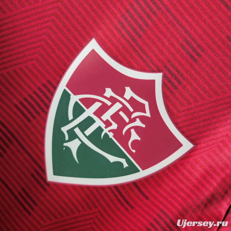 23-24 Fluminense Celestial Training Jersey Green+Red