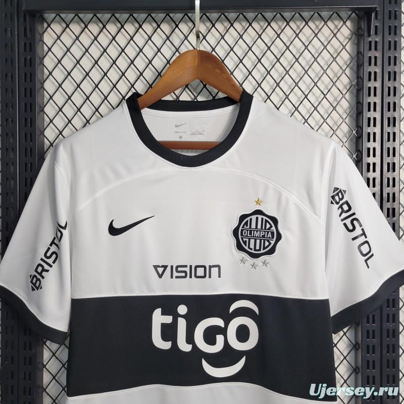 23-24 Paraguayan Olimpia Home Jersey