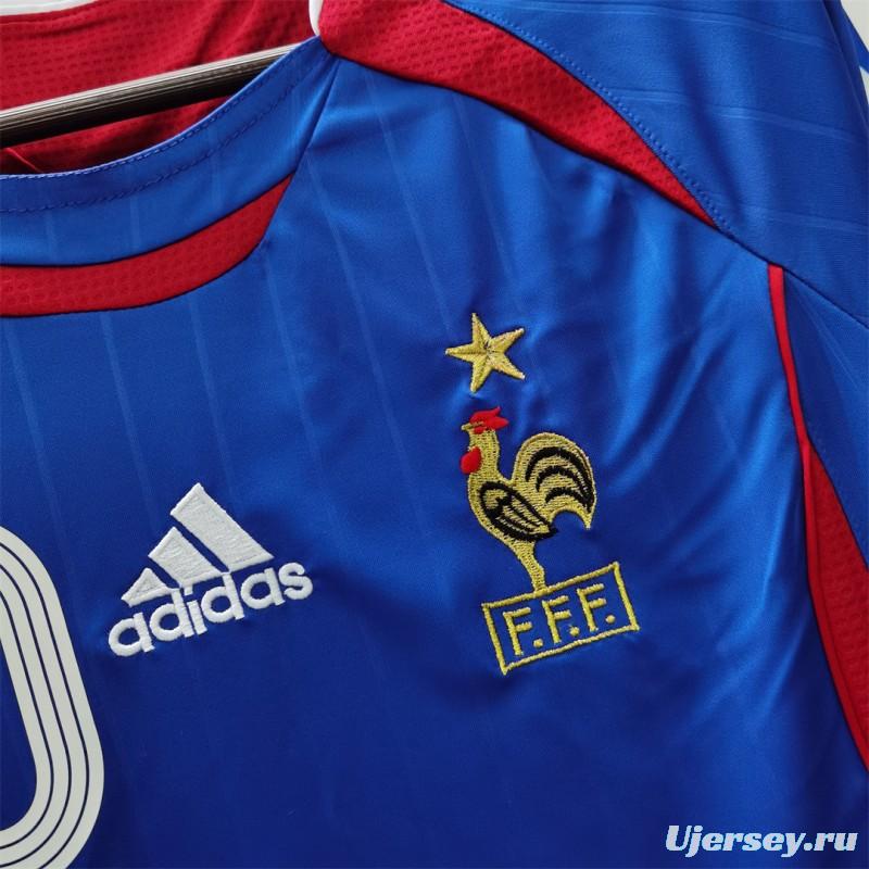 Retro 2006 France Home Jersey