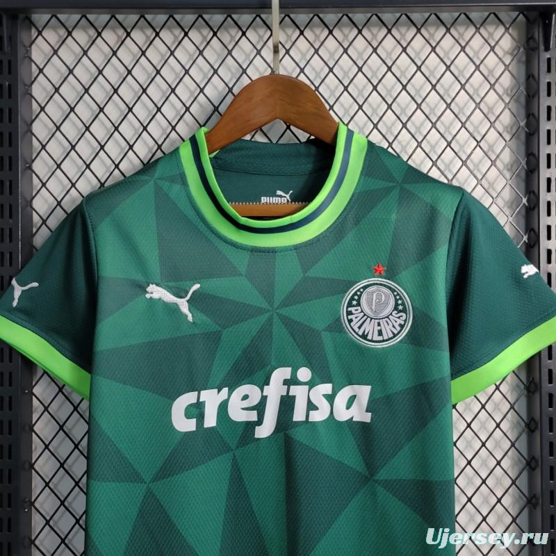 23-24 KIDS Palmeiras Home Jersey Size 16-28