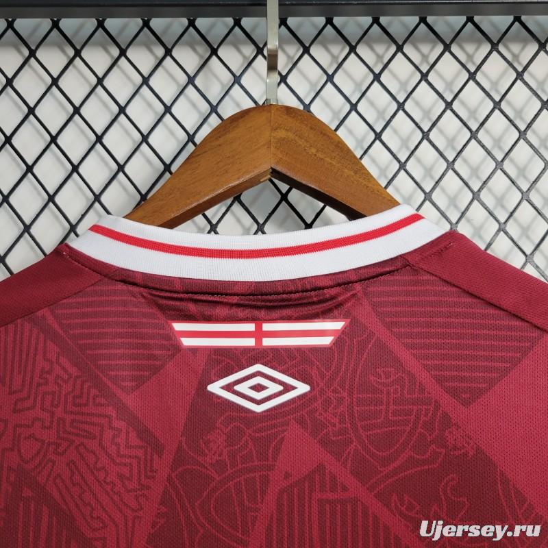 23-24 Fluminense  Third Red Jersey