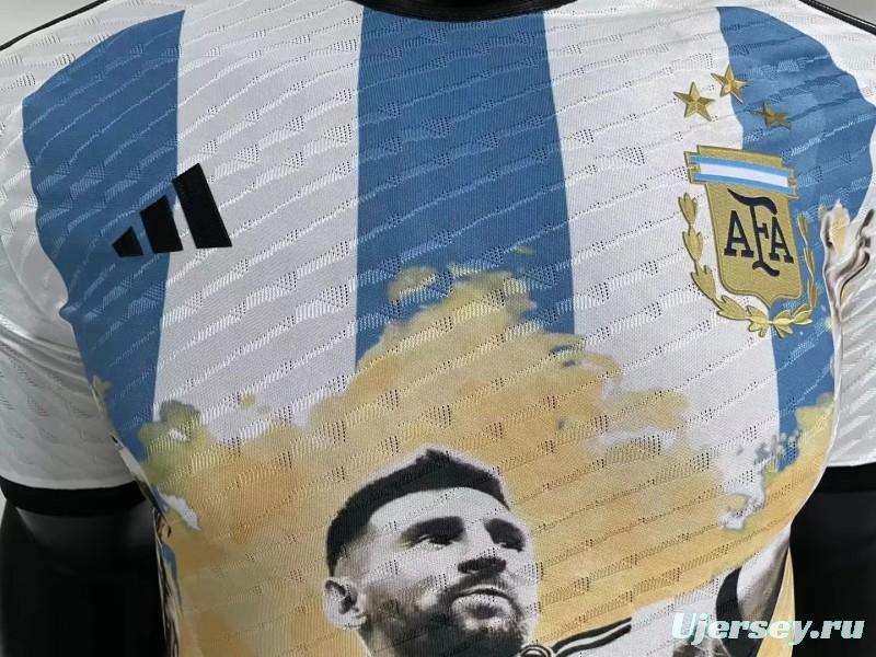 Player Version 2023 Argentina Messi Special Jersey