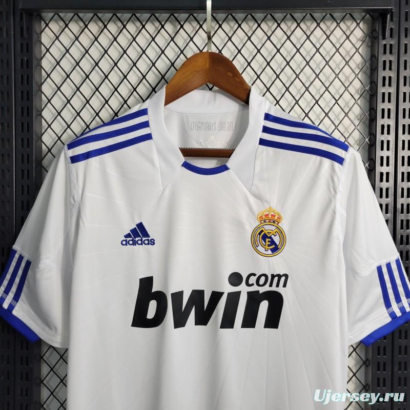 Retro 10-11 Real Madrid Home Jersey