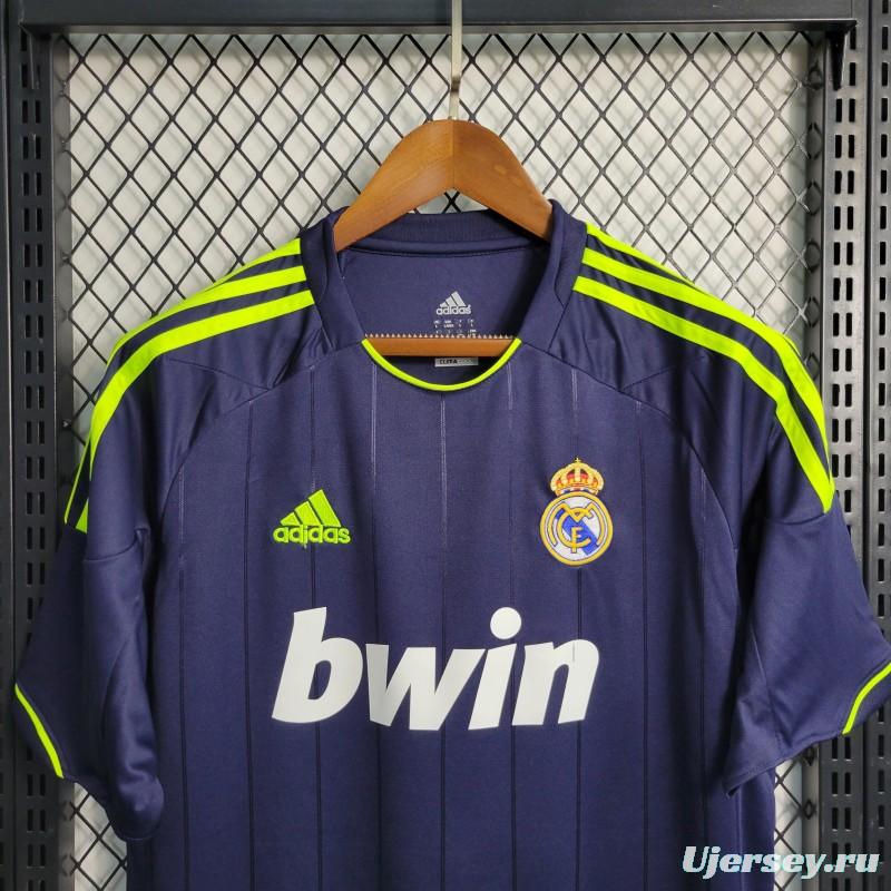 Retro 2012-13 Real Madrid Away Black Jersey
