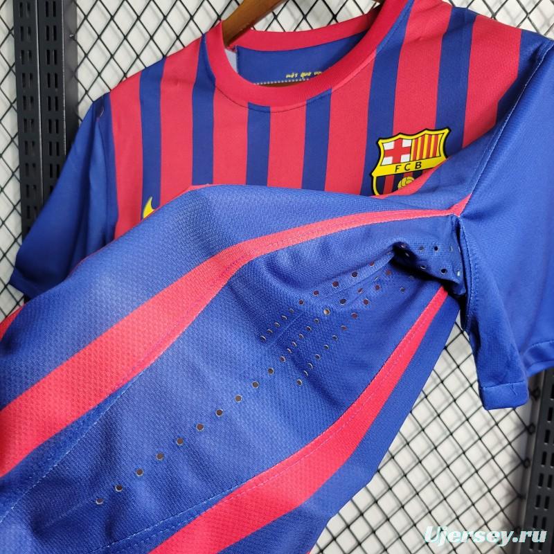 Retro 11-12 Barcelona Home Soccer Jersey