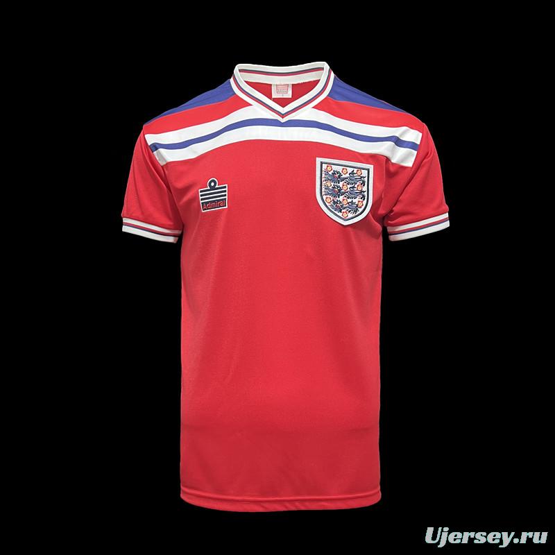 Retro 1982 England Away Soccer Jersey