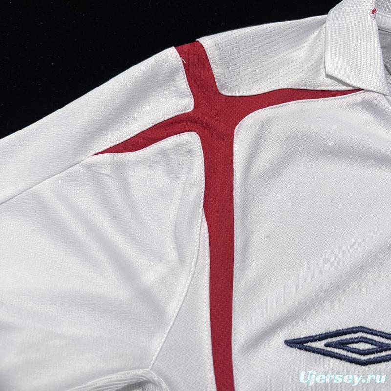 Retro 1982 England Home Soccer Jersey