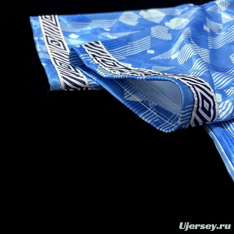 Retro 1990 England Blue