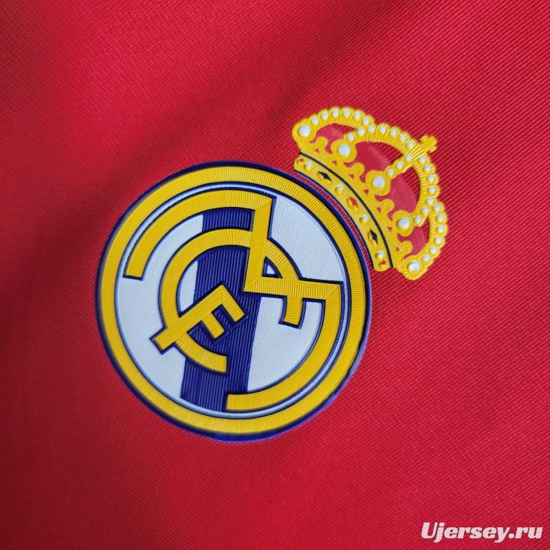 Retro11-12 Real Madrid Away Red Jersey