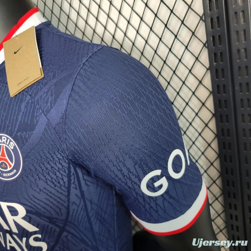 Player Version 23-24 PSG Navy Training Jersey