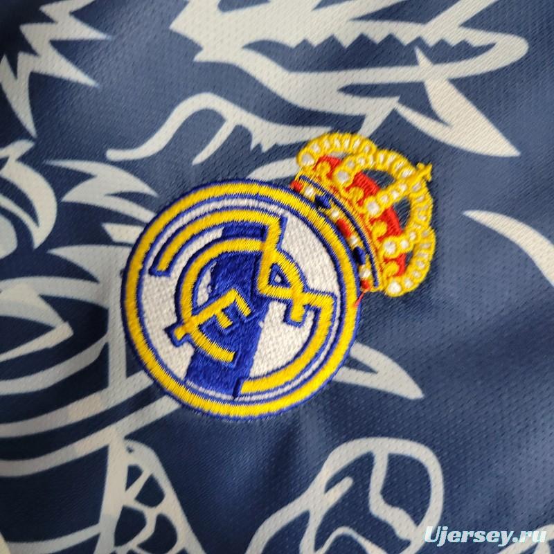 23-24 Real Madrid Special Edition Blue Dragon Jersey