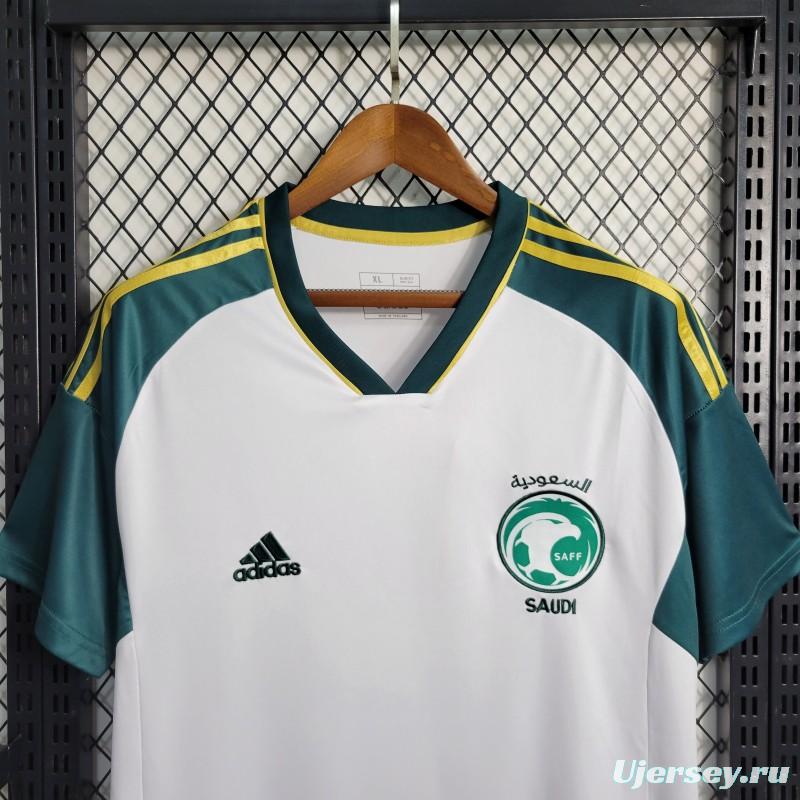 23-24 Saudi Arabia Away White Jersey