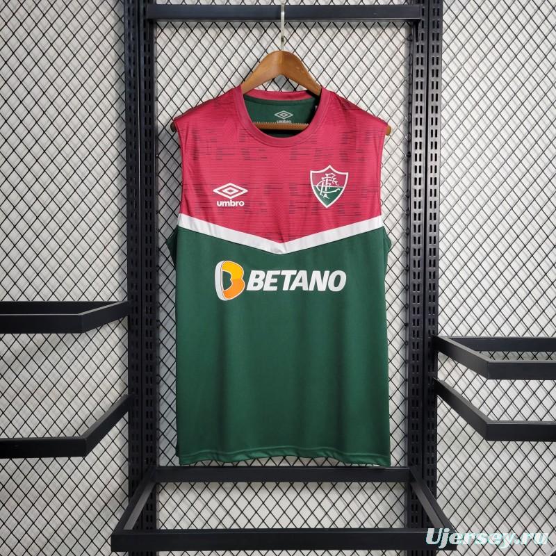 23-24 Fluminense Red/Green Training Jersey