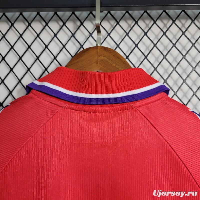 Retro 95-96 Fiorentina Third Red Jersey