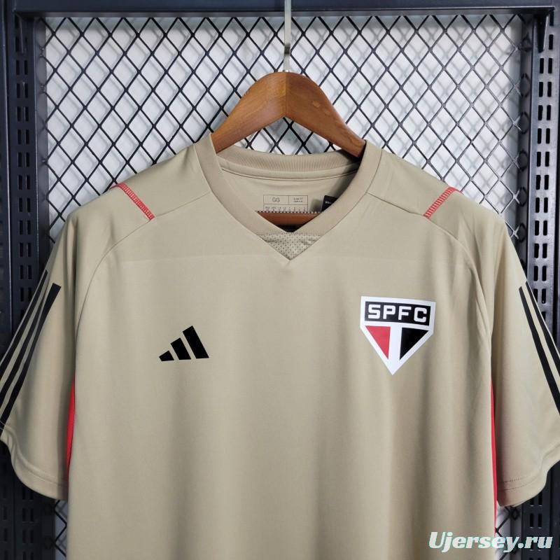 23-24 Sao Paulo Training Brown Jersey