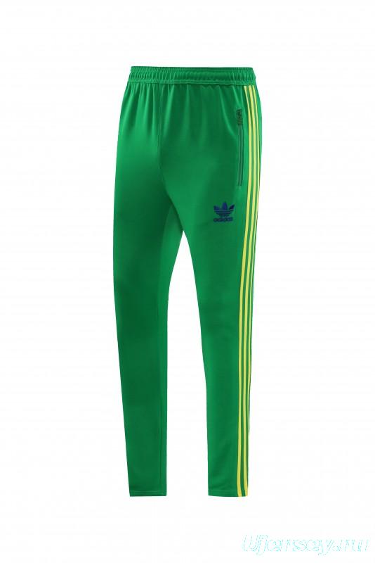 2023 Adidas Original Yellow Full Zipper Jacket +Pants