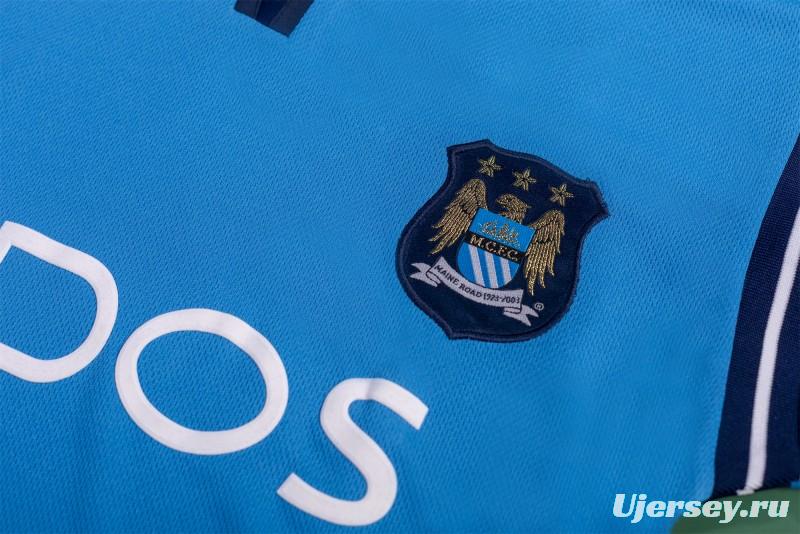 Retro 01/02 Manchester City Home Jersey