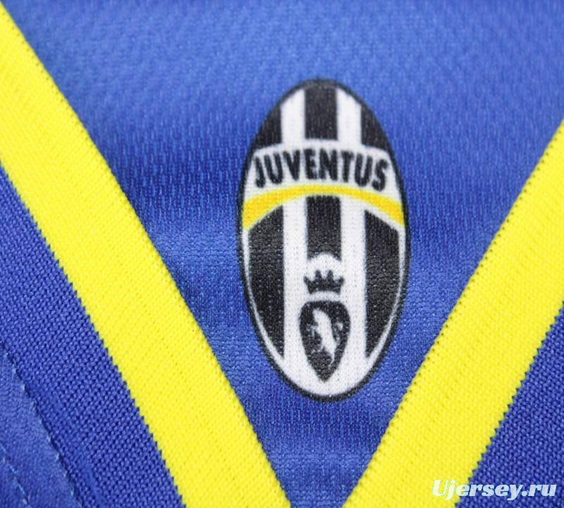 Retro 95/96 Juventus Away Blue Long Sleeve Jersey