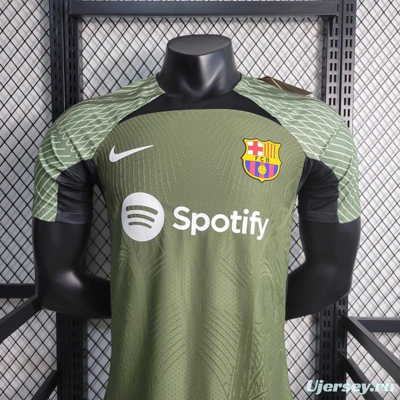 23-24 Players Barcelona Training Jersey