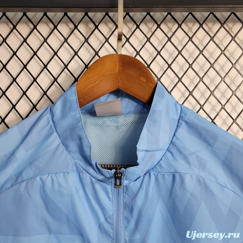 2023 Uruguay Blue Windbreaker