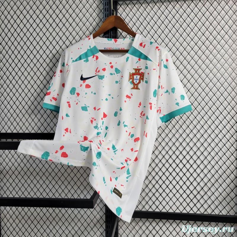 2023 Portugal White Training Jersey