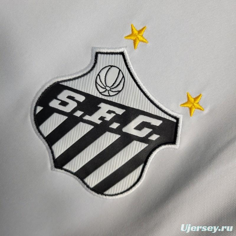 23-24 Santos Training White Jersey