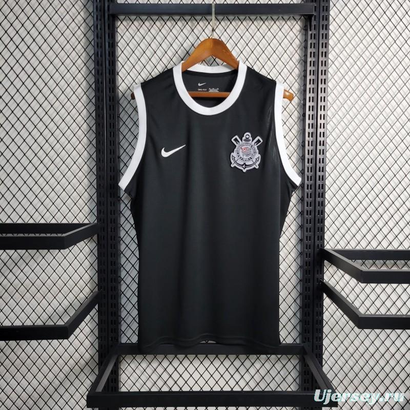 23-24 Corinthians Black Vest Jersey