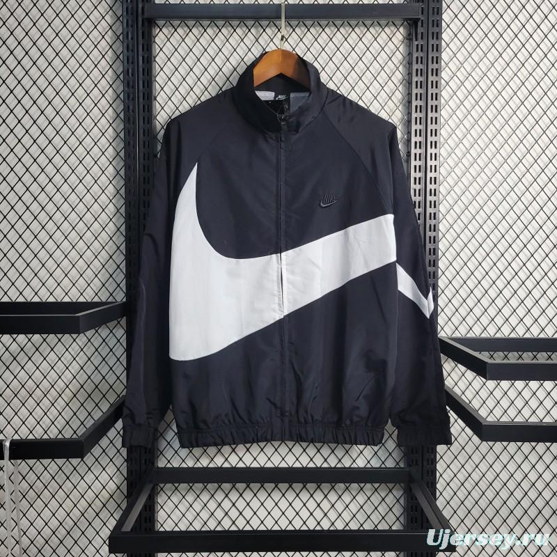 2023 Nike Black White Windbreaker