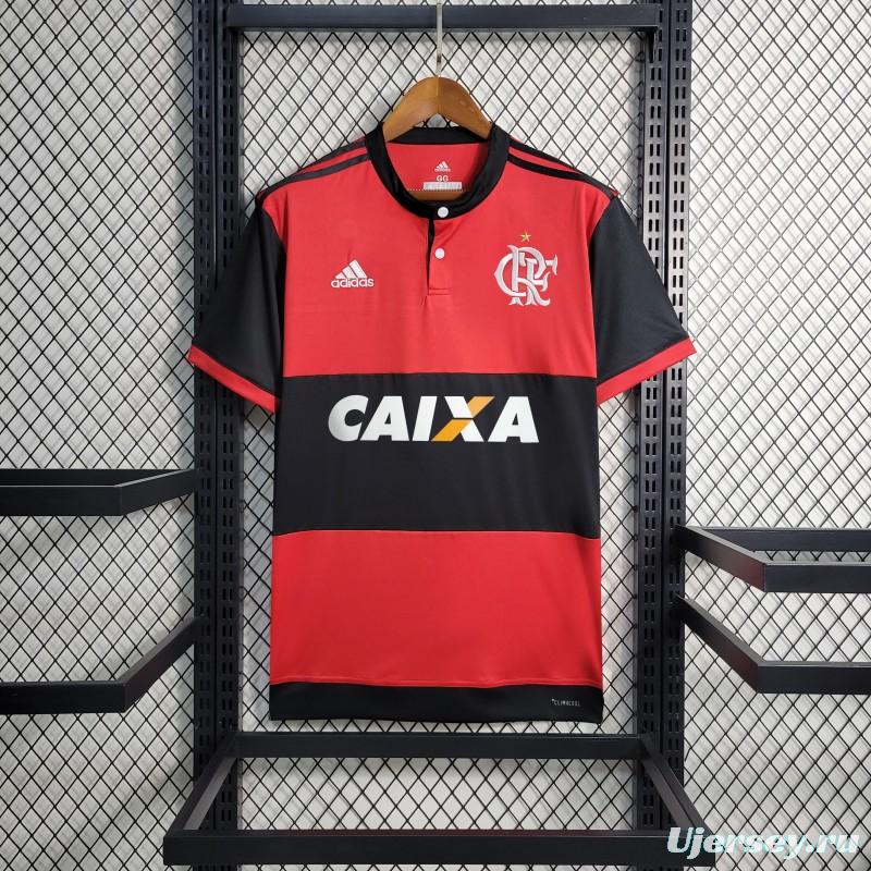 Retro 17-18 Flamengo Home Jersey