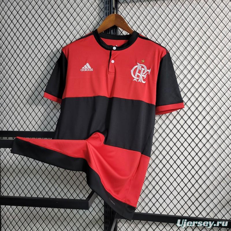 Retro 17-18 Flamengo Home Jersey