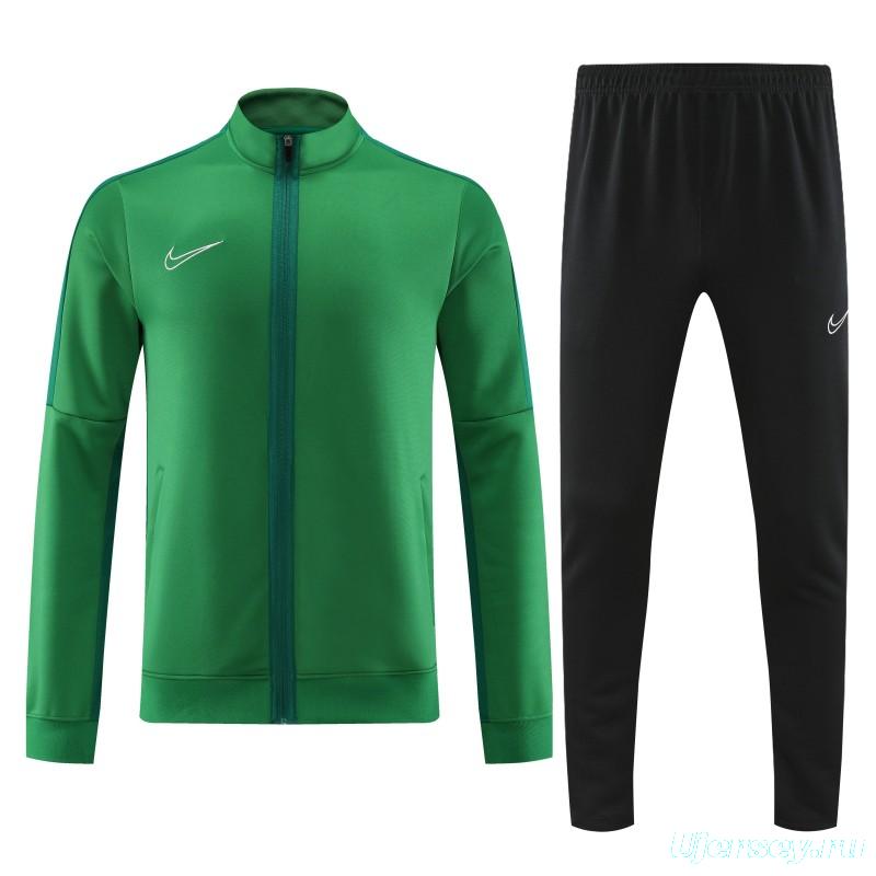 23/24 Nike Green Full Zipper Jacket+ Pants