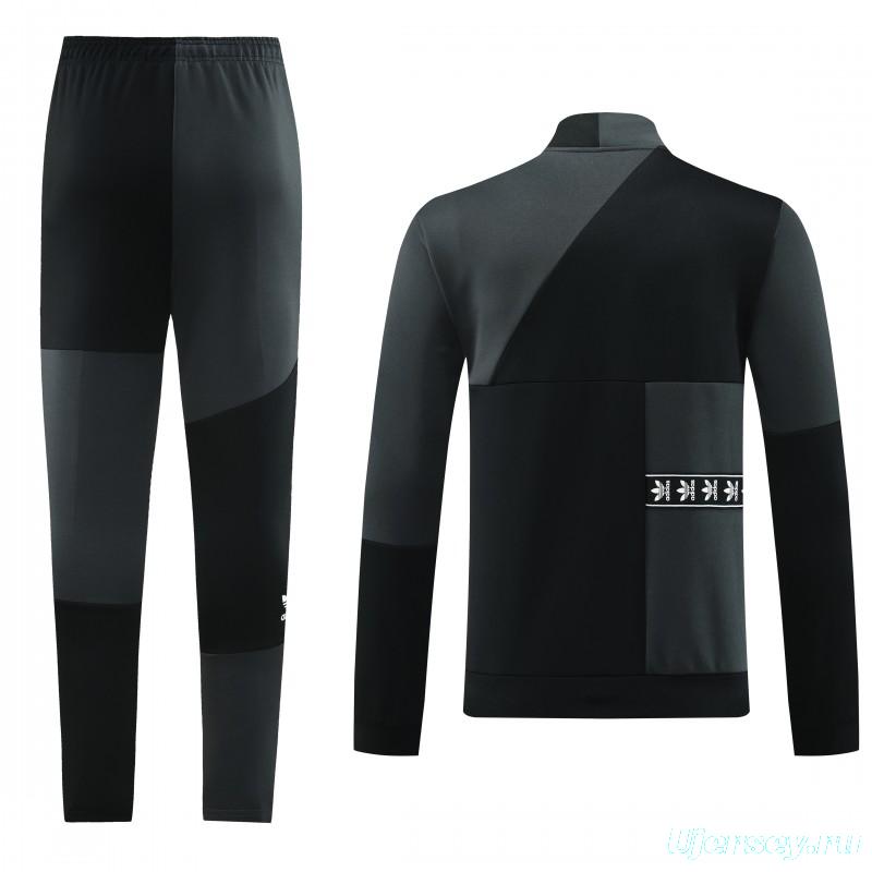 23/24 Adidas Original Black/Grey Full Zipper +Pants