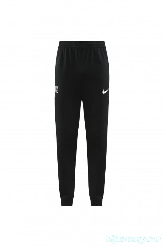 23/24 NIKE Black/Red Full Zipper Hooide Jacket+Pants