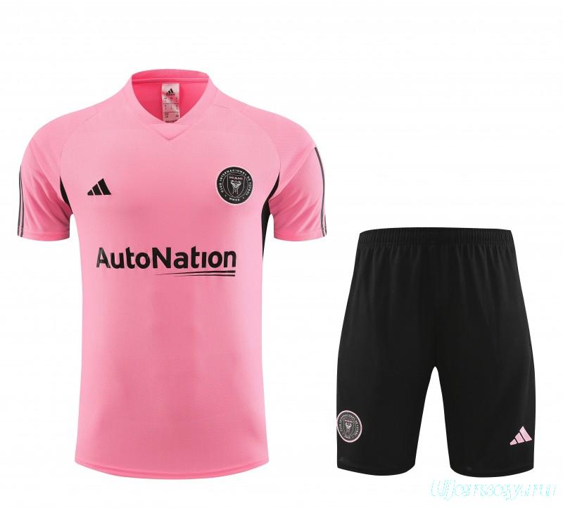 23/24 Inter Miami Pink Short Sleeve Jersey+Shorts