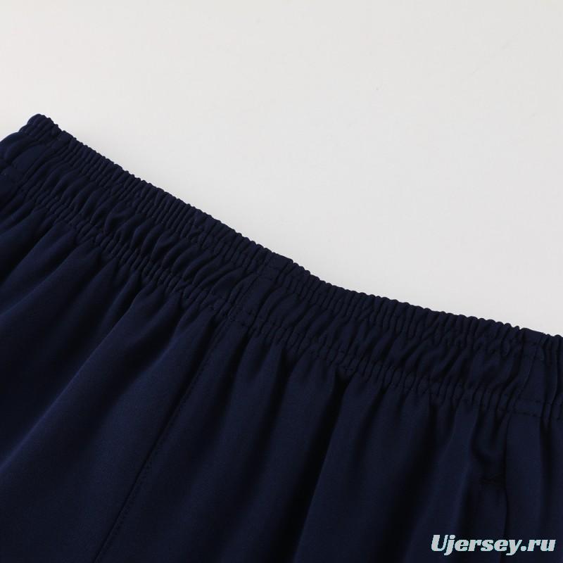 2024 Nike Navy Half Zipper Jacket+Pants