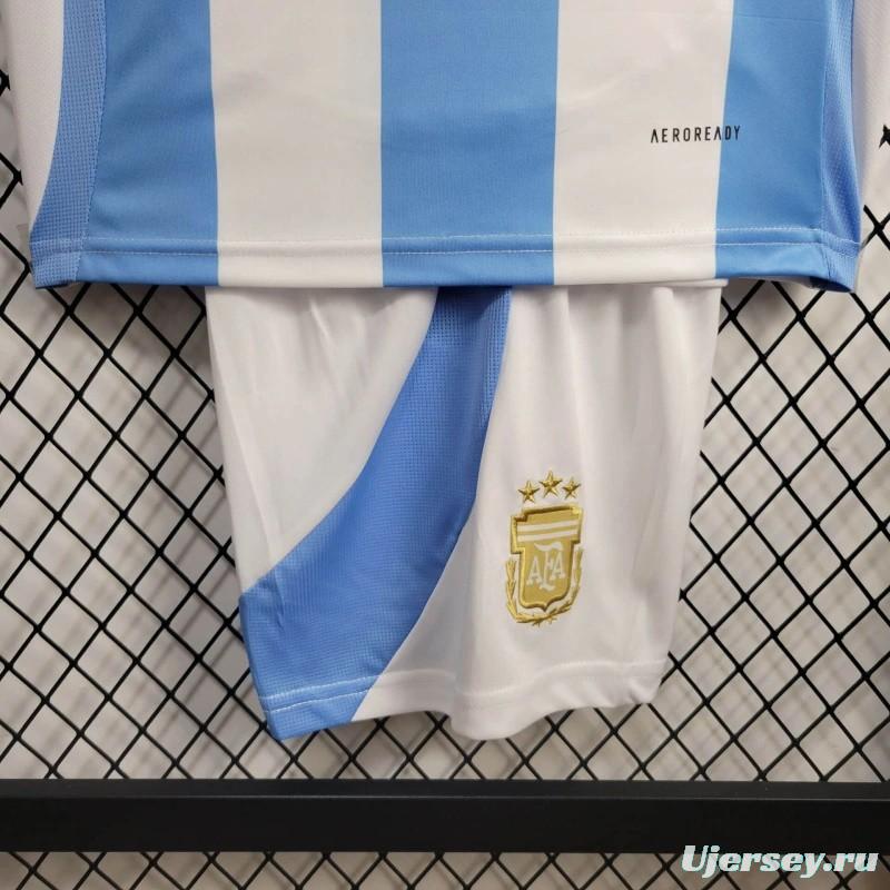 2024 Kids Argentina Home Jersey